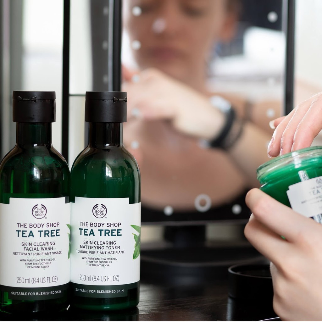 NƯỚC HOA HỒNG TEA TREE THE BODY SHOP 250ML