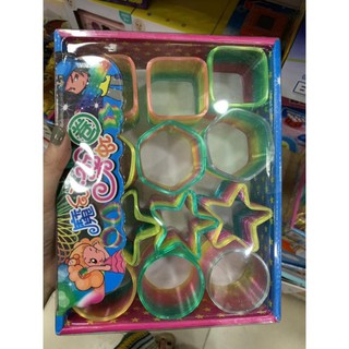 ĐỒ CHƠI LÒ XO CẦU VỒNG MA THUẬT NHIỀU KHUÂN HÌNH