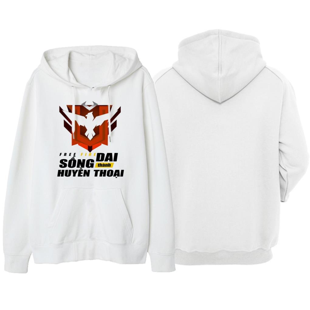 Áo Hoodie Free Fire , áo nỉ mũ FREE FIRE nam nữ