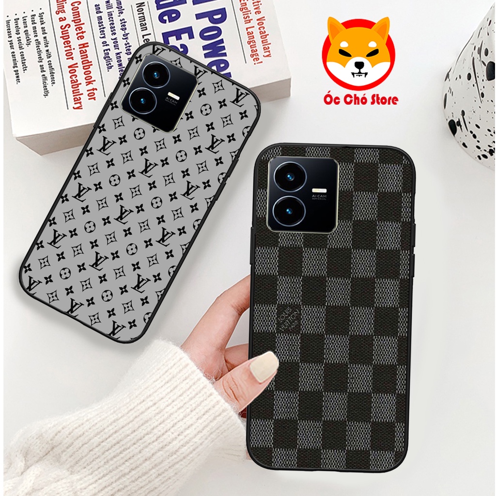 Ốp điện thoại Vivo Y16 / Y22S / Y22 2022 in hình thương hiệu thời trang đơn giản sang trọng