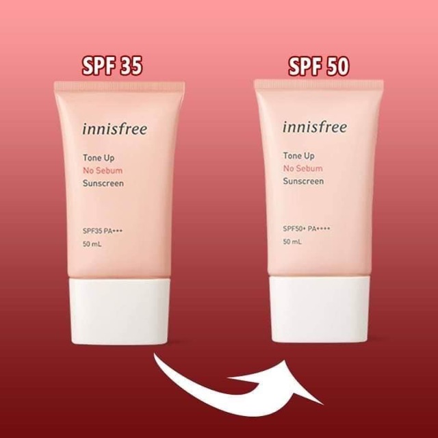 Kem Chống Nắng Innisfree Tone Up No Sebum Sunscreen SPF50 PA++++ (50ml) | BigBuy360 - bigbuy360.vn