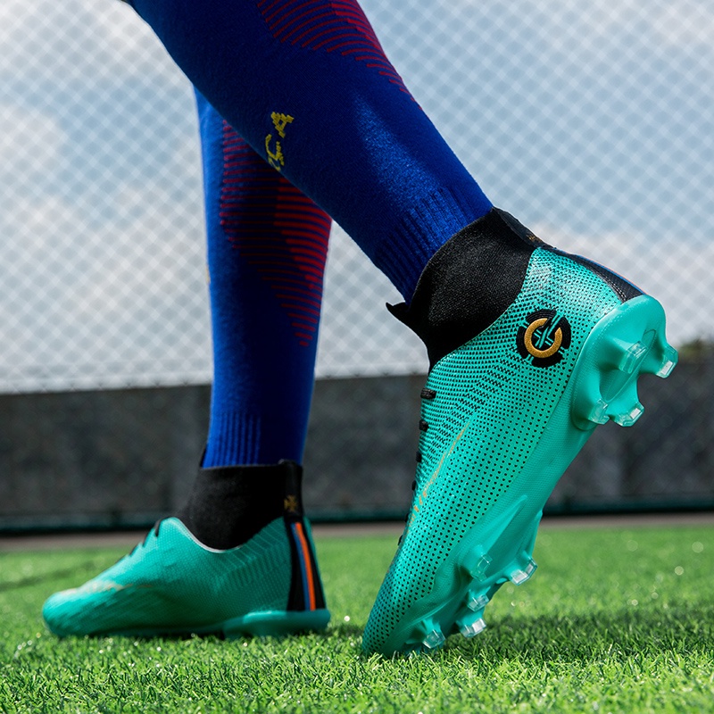 Giày Đá Bóng Cổ Cao Size 35-47 Assassin 14 Chống Trượt Chuyên Nghiệp Chất Lượng Cao