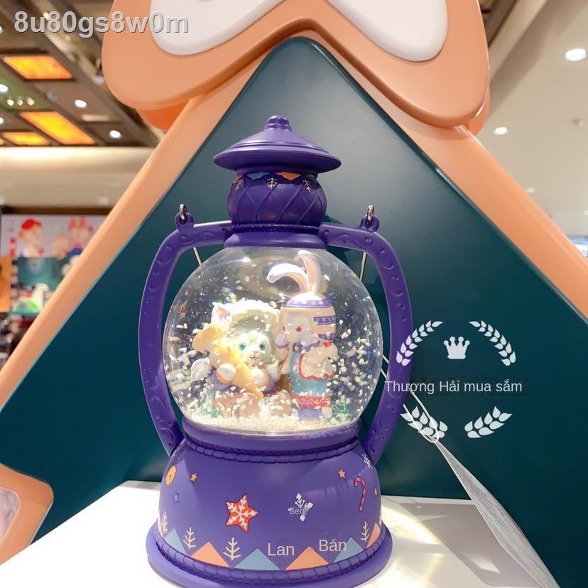 Quả cầu pha lê Thượng Hải Disney Mua hàng nội địa 2020 Christmas Limited Star De Ludoni Đèn phát sáng xách tay