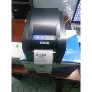 Máy in mã vạch, in tem trà sữa Xprinter 350B