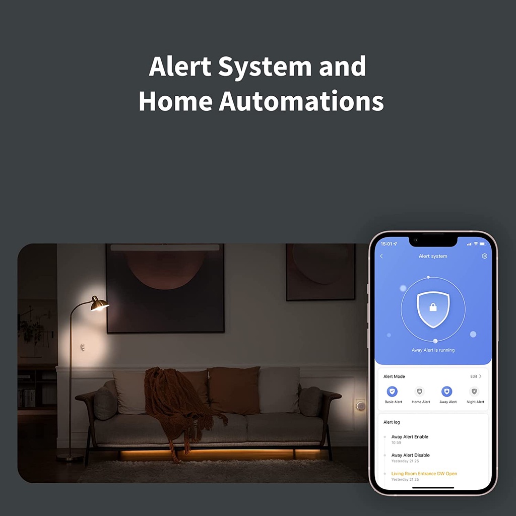Cảm biến chuyển động Aqara P1 Motion Sensor MS-S02 - Góc quét 170 độ, Tương thích Apple HomeKit, Cần trang bị Hub