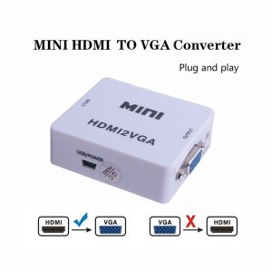 Hộp Chuyển Đổi Hdmi Sang Vga Mini