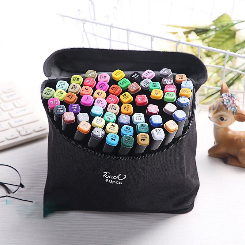 Bút Marker Touch Sketch Cao Cấp 30/48/60/80 Màu