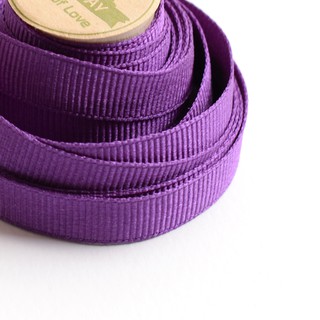 3m ruy băng gân 1cm tím đậm RB13