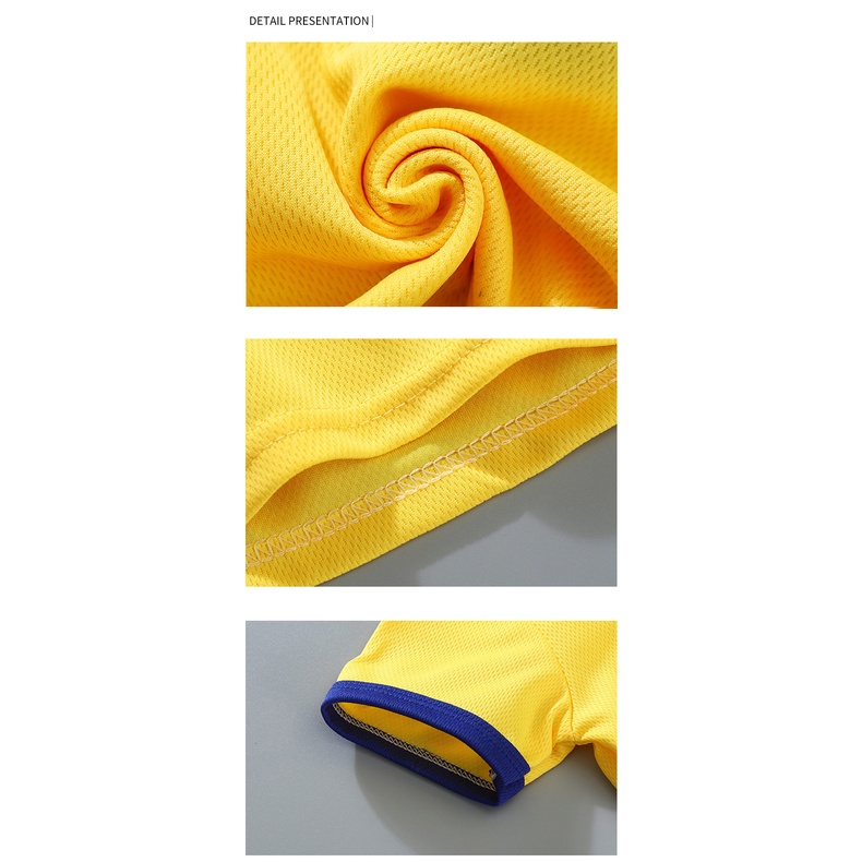 Bộ Đồ Đá Banh Ngắn Tay Thoáng Khí Dành Cho Bé 1-10 Tuổi