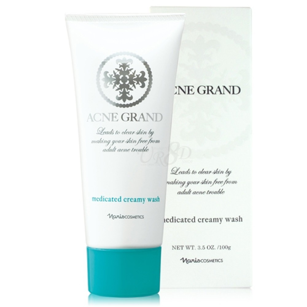 SỮA RỬA MẶT CHO DA DẦU VÀ MỤN NARIS ACNE GRAND MEDICATED CREAMY WASH