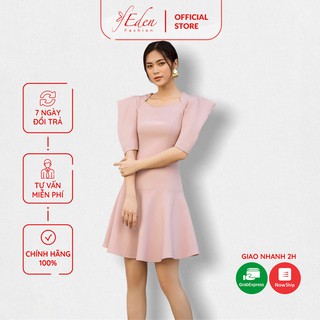 Váy đầm nữ thời trang Eden đuôi cá tay cách điệu - D422