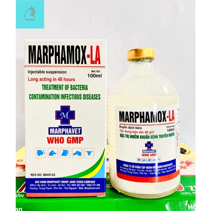 Marphamox LA sản phẩm chất lượng cao của công ty Marphavet