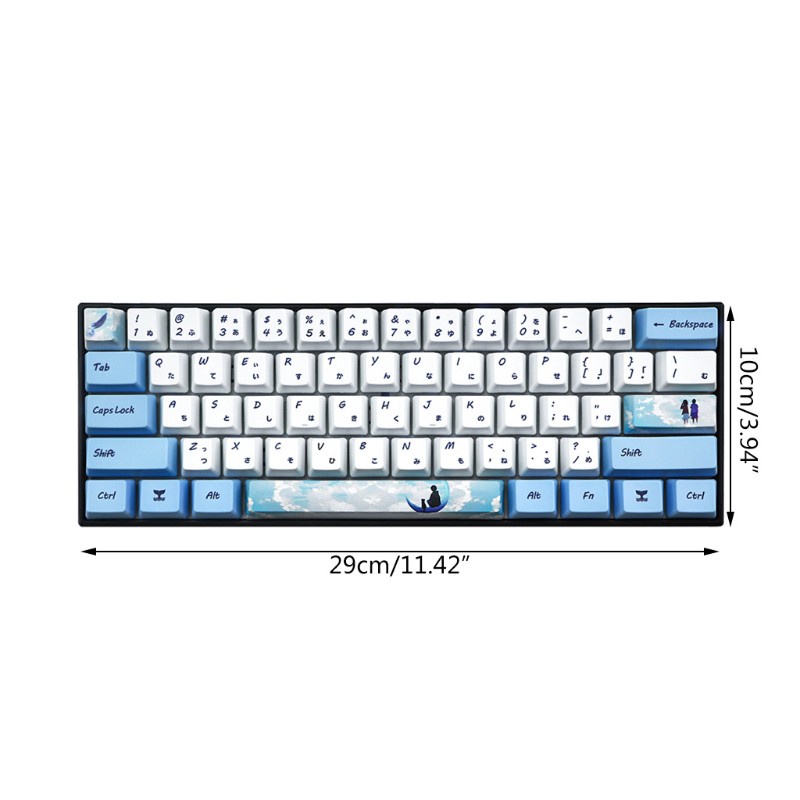 Nút Bàn Phím Cơ 73 Phím Pbt Oem Cho Gh60 Gk61 Gk64