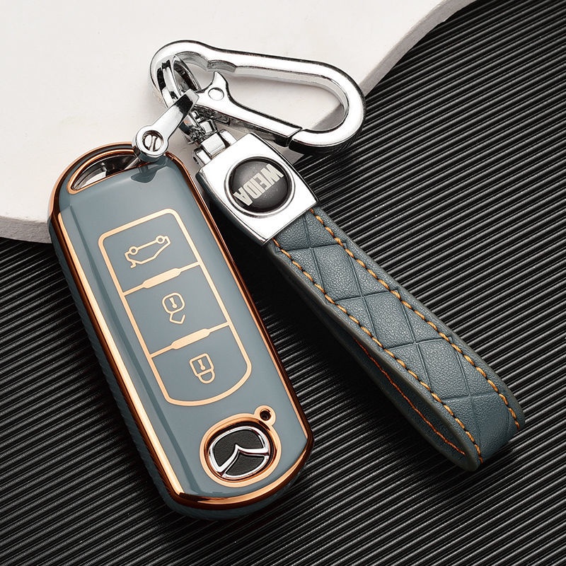 Phù Hợp Vỏ Bảo Vệ Chìa Khóa Xe Hơi Mazda cx4 6 Atez CX5 cx30 Cao Cấp