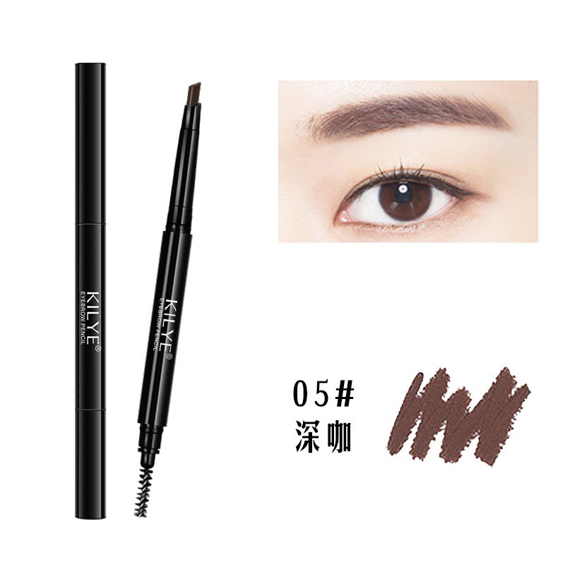 Chì kẻ chân mày 2 đầu, Chì kẻ chân mày lâu trôi KILYE, không thấm nước. | BigBuy360 - bigbuy360.vn