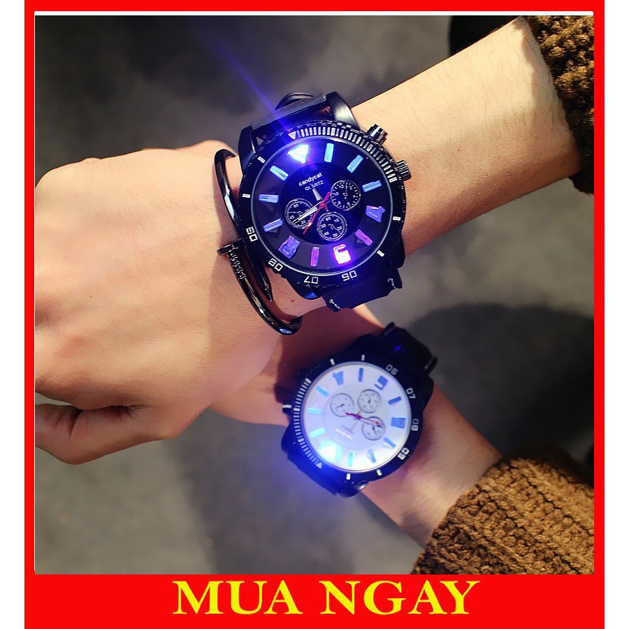 Đồng hồ nam điện tử phát sáng cá tính JIS DH66