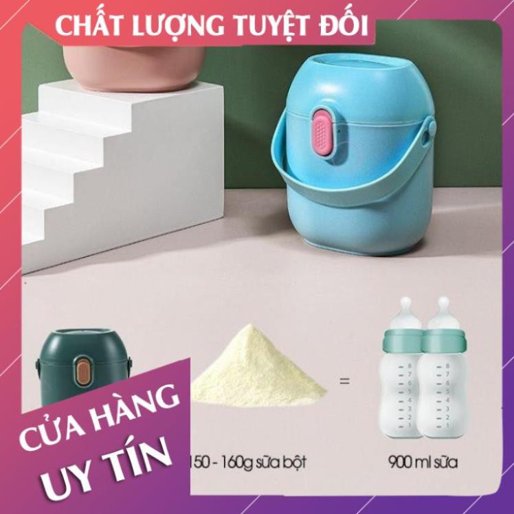 [Hàng loại 1 - mẫu to] Hộp đựng sữa, hộp chia sữa, đồ ăn cho bé mang ra ngoài 280ml  - LanChiMart