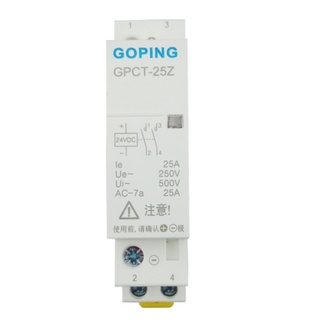 Khởi Động Từ 1 Pha Goping 25A-220V Contactor (Xám)