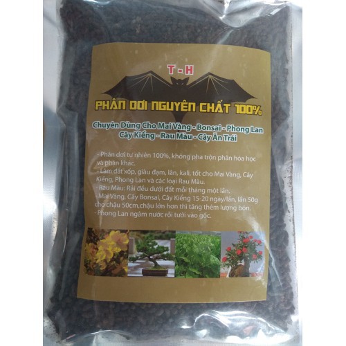 Phân dơi viên nguyên chất dùng cho phong lan, cây kiểng - gói 150 gram