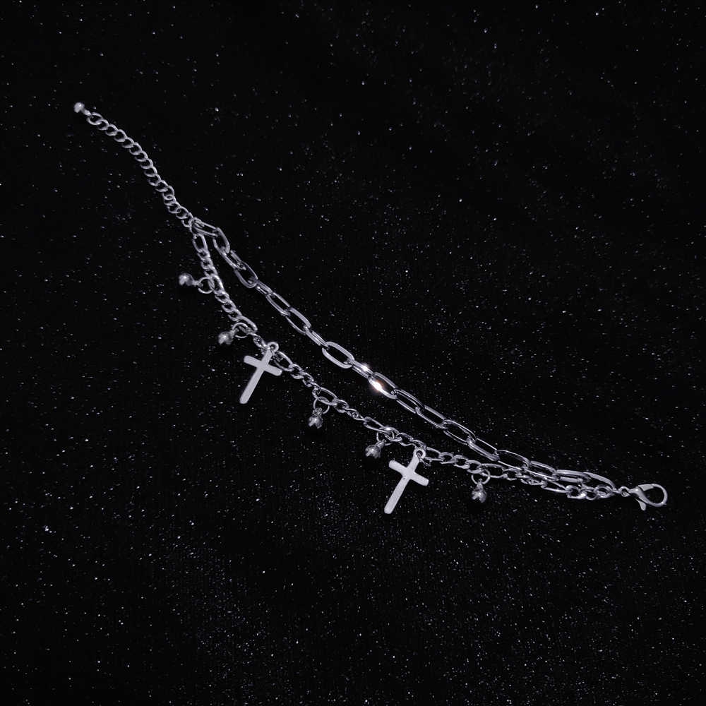 Vòng Đeo Tay Nhiều Lớp Phong Cách Punk 13041s