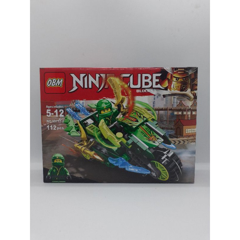 BỘ GHÉP HÌNH LEGO NINJA GO CUBE 115PCS. NO 99117