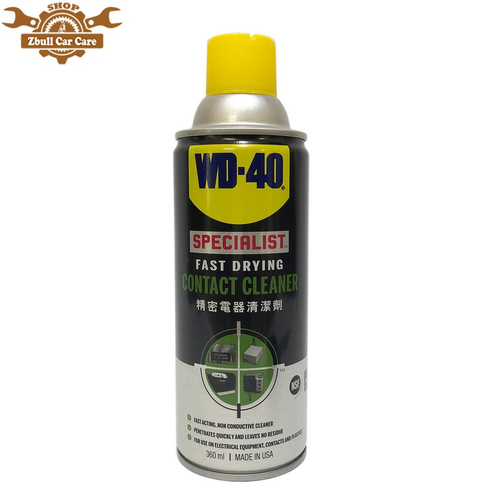 Chai Xịt Vệ Sinh Mạch Điện Tử Wd40 Contact Cleaner 360ml