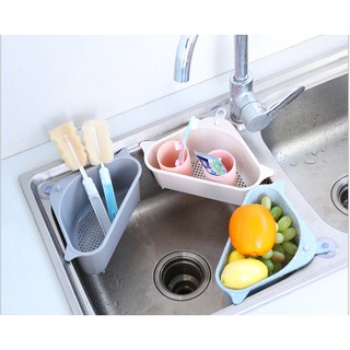 KHAY KỆ GIỎ LỌC RÁC BỒN RỬA BÁT NHÀ BẾP TIỆN LỢI