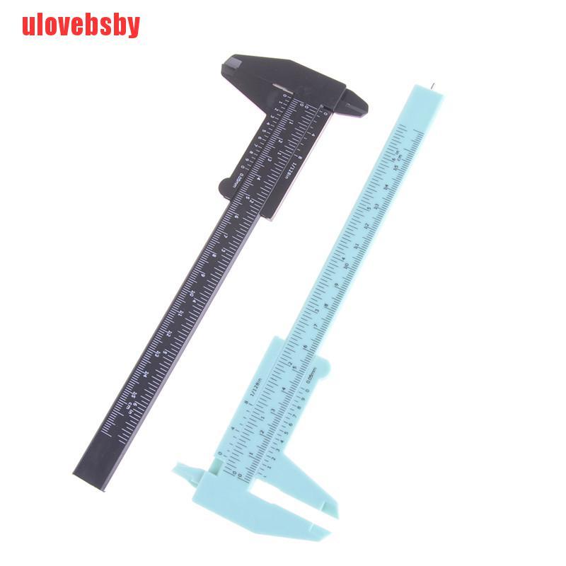 1 Thước Đo Dạng Trượt 6 Inch 150mm Bằng Nhựa Chất Lượng Cao