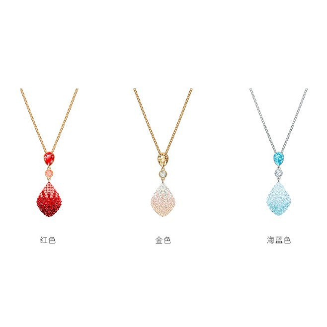 Swarovski gradient tone elegant and generous women's necklace jewelry5524053/5524052/5516584