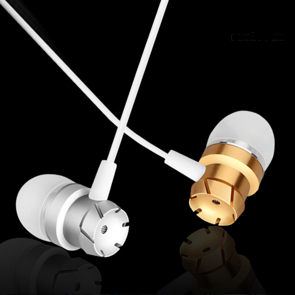 Tai Nghe In-Ear Có Dây Kim Loại Universal / Rej / Mic