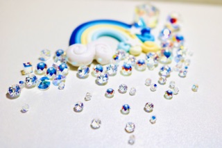 Vòng tay pha lê Swarovski handmade B.23