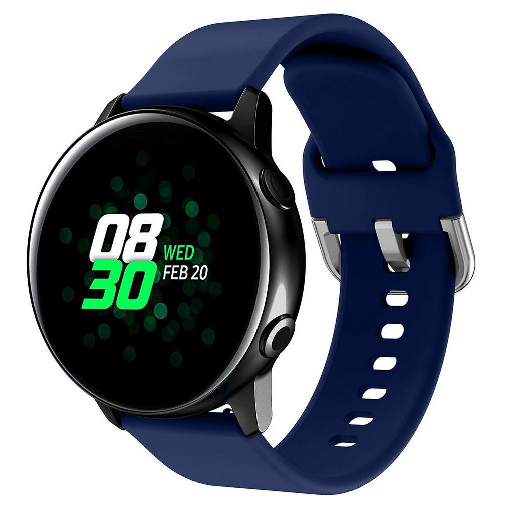 Dây đeo silicon 20mm thay thế cho dây đồng hồ Samsung Galaxy Watch 3 41mm/ Galaxy 42mm/ Gear Sport/ Active 2