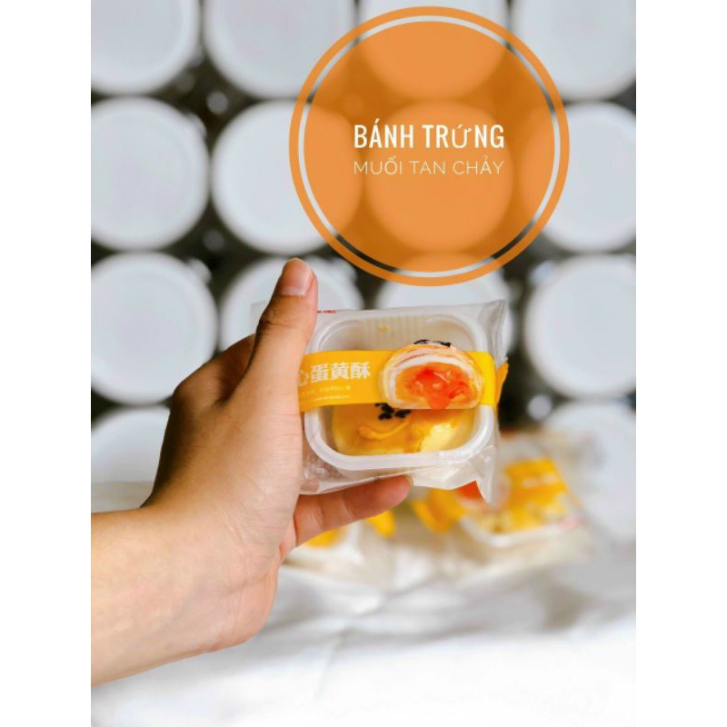 (Thùng 2,5kg) Bánh Pía Liu Mini Khay Trứng Egg Yolk Puff