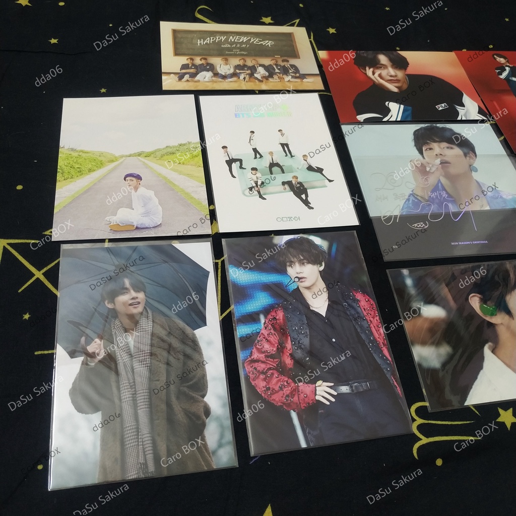 BTS V Taehyung Postcard
