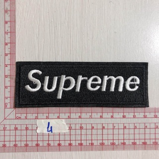 Sticker hình ủi logo supreme kiểu