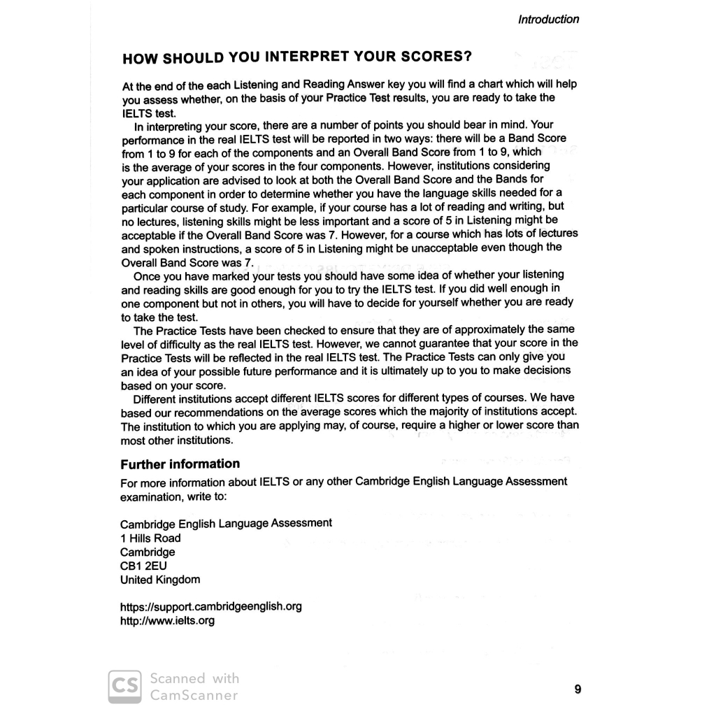 Sách - Cambridge IELTS 10 With Answers (Ngôn Ngữ Tiếng Anh)