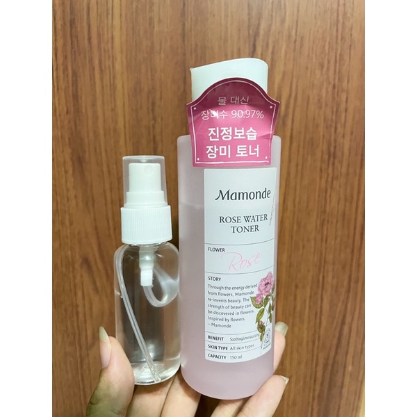 Nước Hoa Hồng Mamonde Rose Water Toner chiết xuất 90.98% nước hoa hồng | BigBuy360 - bigbuy360.vn