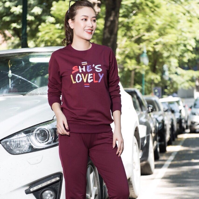 Bộ nữ Bershka da cá Vnxk
