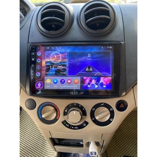Mặt dưỡng Chervolet Aveo 9 inch dùng lắp màn android