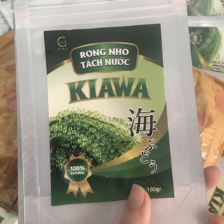 Sỉ Lẻ Rong Nho Tách Nước KIAWA tại Nha Trang !