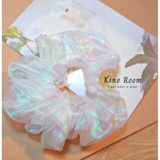 Scrunchie hologram - Cột Tóc Cá Tính ( Ảnh Thật)