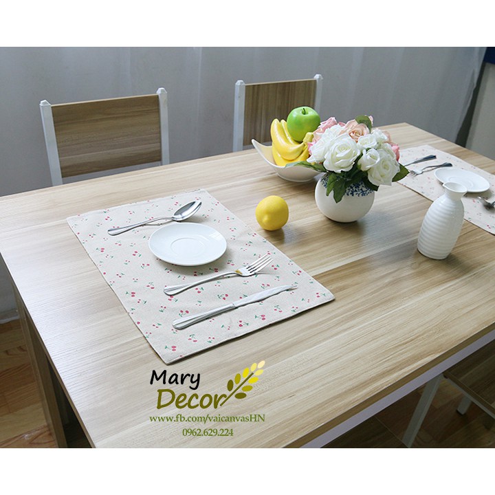 Khăn lót bàn ăn Mary Decor họa tiết ngộ nghĩnh 30*45cm (1)