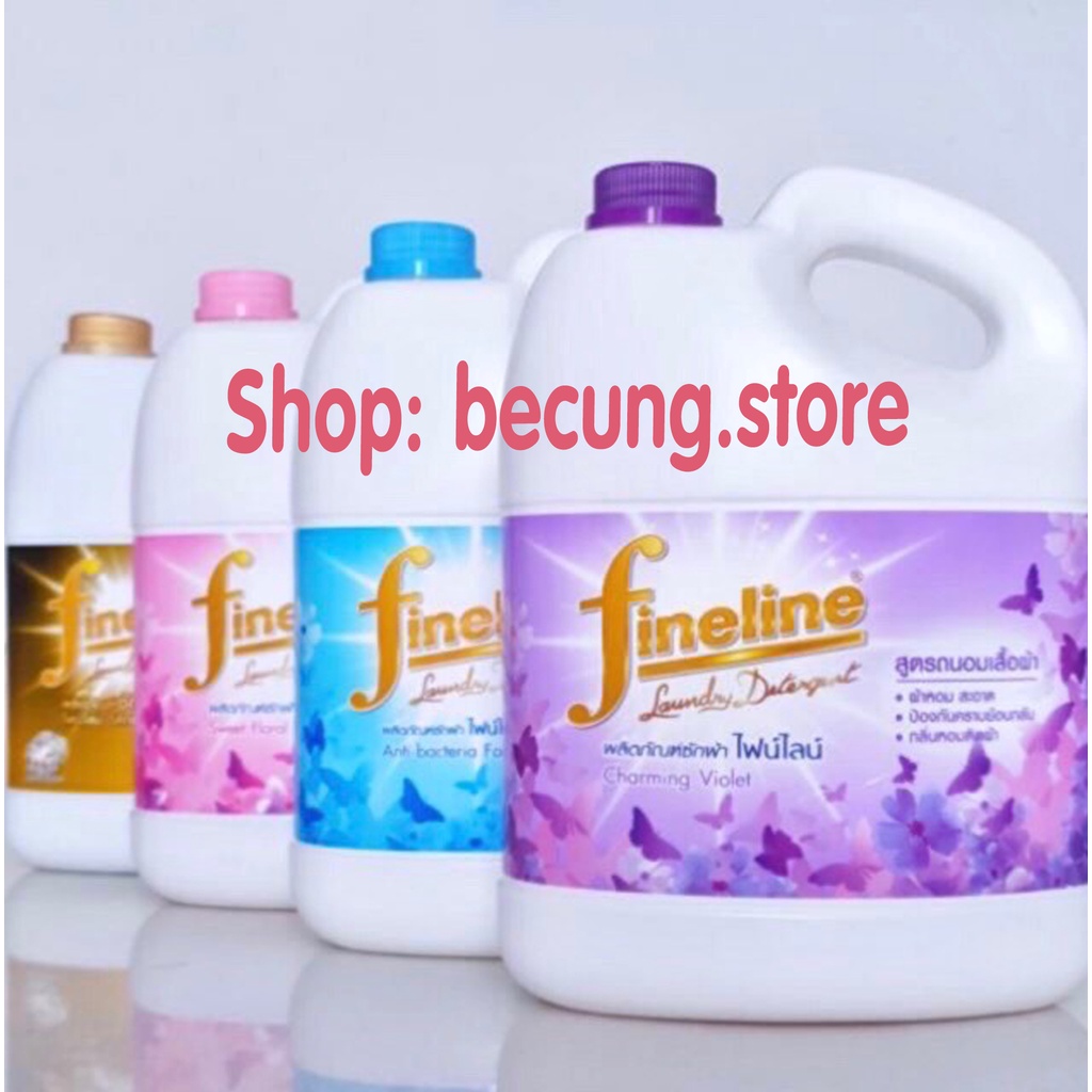 Nước Giặt Xả Fineline Thái Lan 3000ml (date mới).