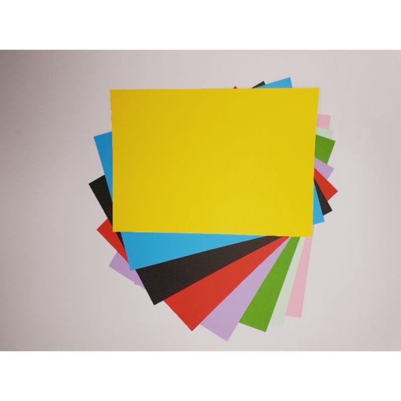 Giấy A4 cứng làm bìa làm thiệp định lượng 180gsm [8 tờ]