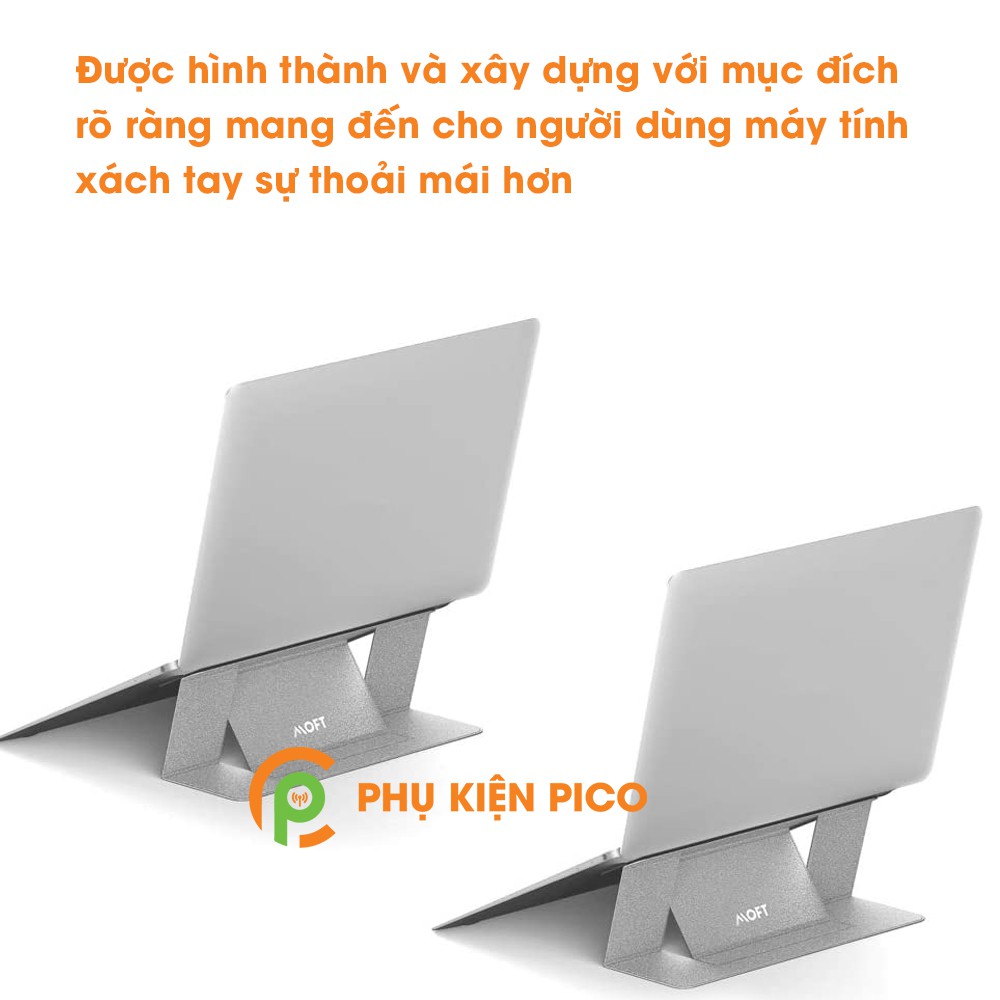 Đế tản nhiệt laptop gấp gọn chính hãng MOFT - Giá đỡ tản nhiệt Laptop vô hình, cho máy tính xách tay, Ipad