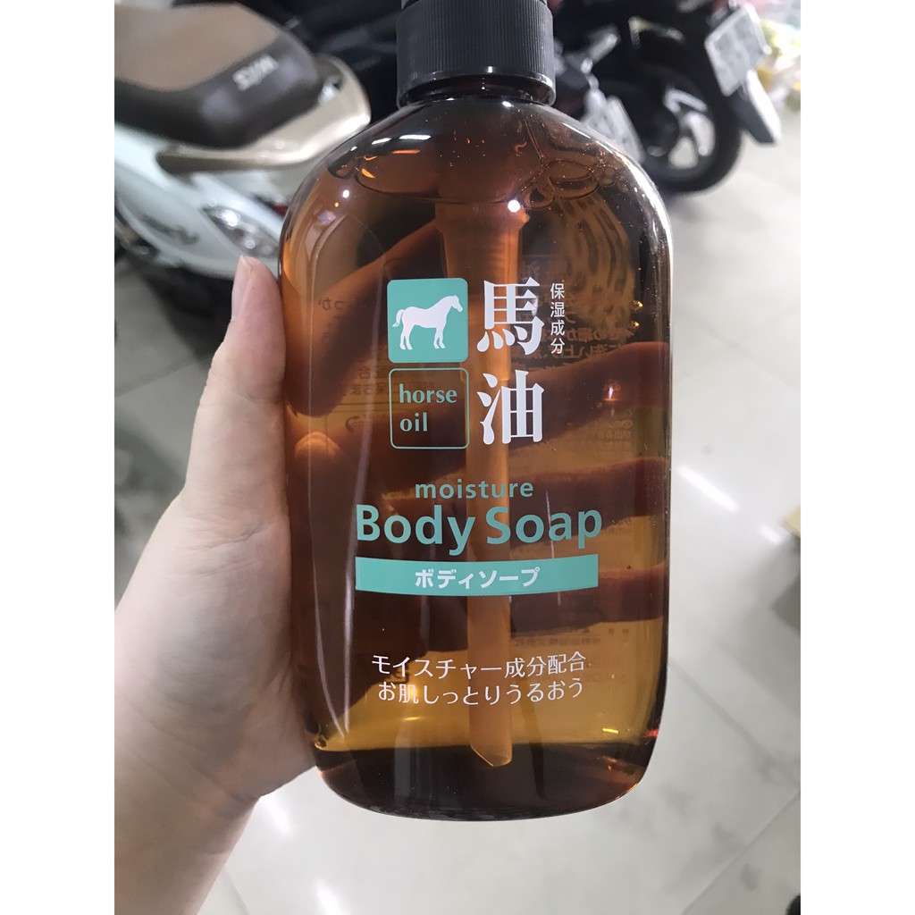 SỮA TẮM MỠ NGỰA KUMANO NỘI ĐỊA NHẬT BẢN (chai 600 ml)