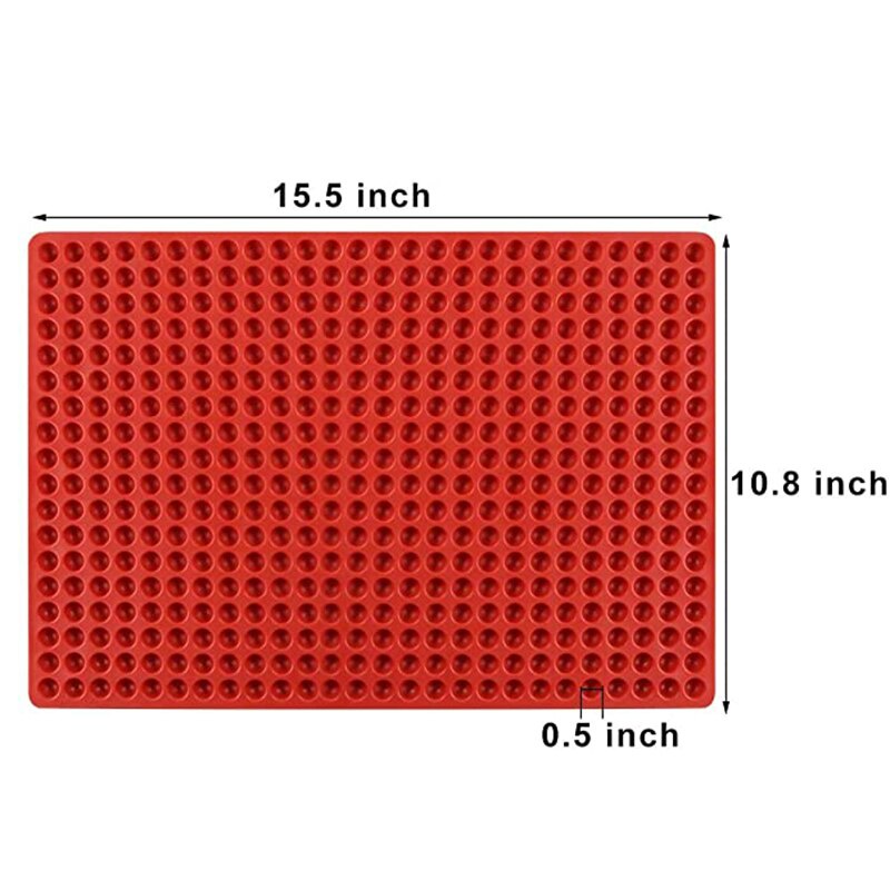 Khuôn Silicone 468 Ngăn Hình Tròn Mini Làm Sô Cô La / Bánh Kẹo Hình Bán Cầu