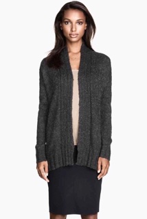 Áo len cardigan lông dê HM auth
