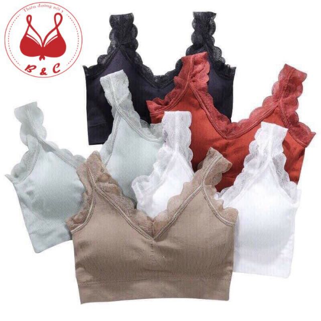 BRA GÂN TĂM PHỐI REN ĐIỆU MỚI 215 [BI &amp; CI]