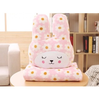 gối 3 trong 1 gấu 7 màu